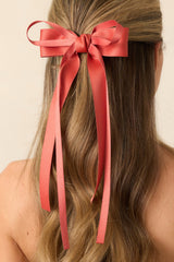 Light The Way Orange Clip In Bow
