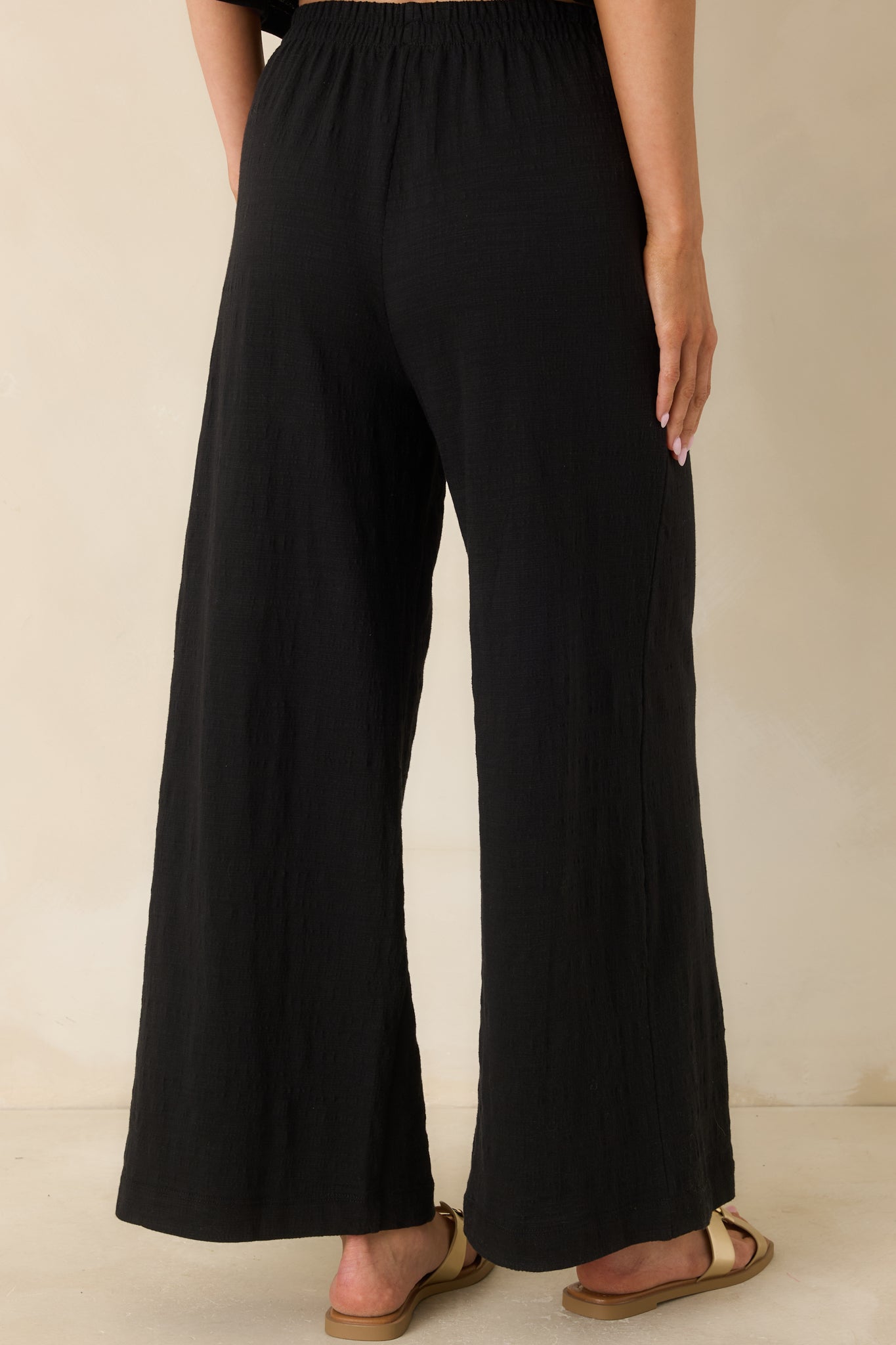 Z Supply Black Scout Textured Slub Pants