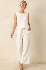 Z Supply Ivory Daycation Pants