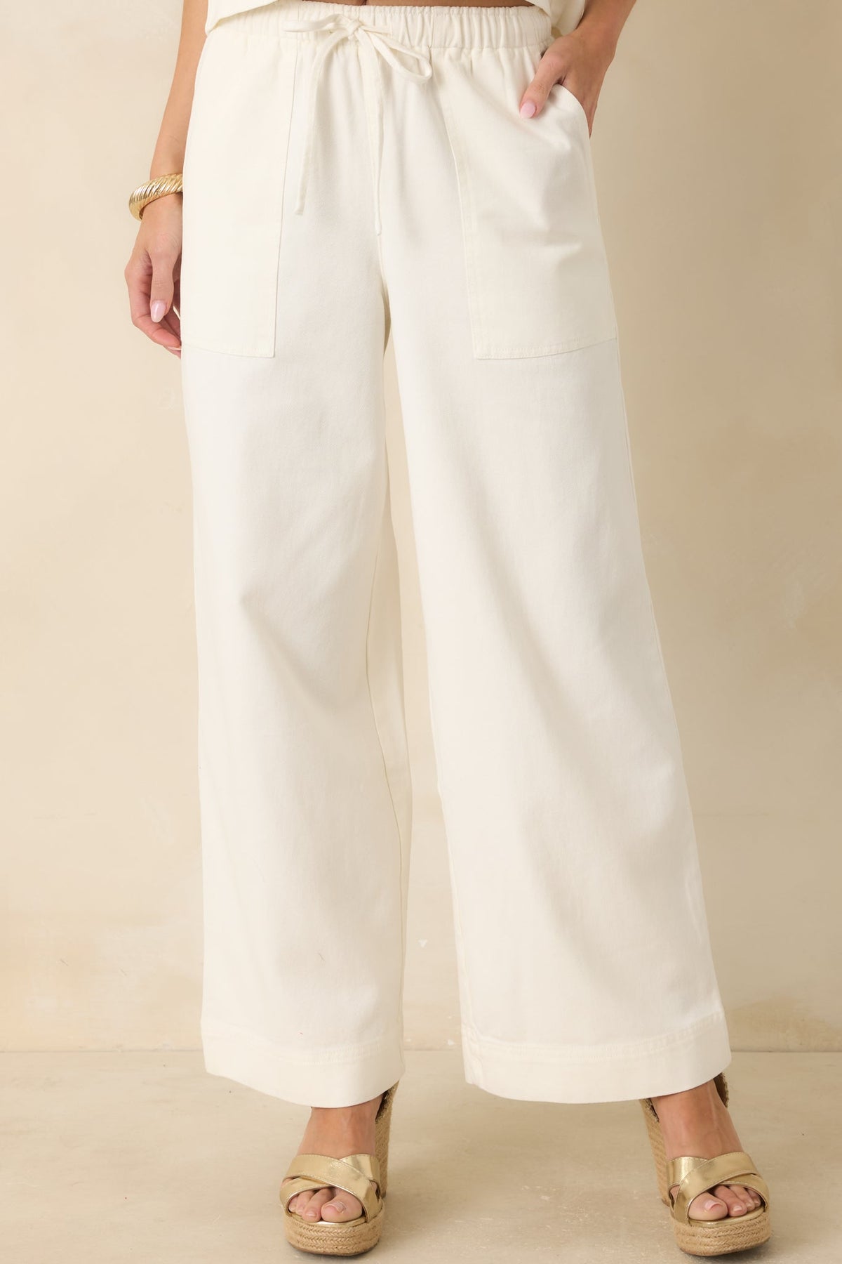 Z Supply Ivory Daycation Pants