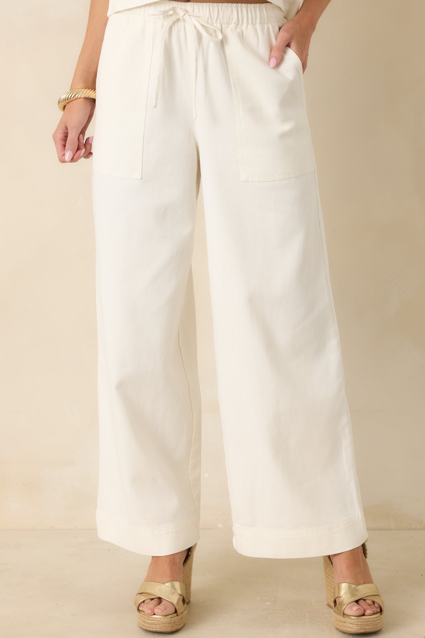 Z Supply Ivory Daycation Pants