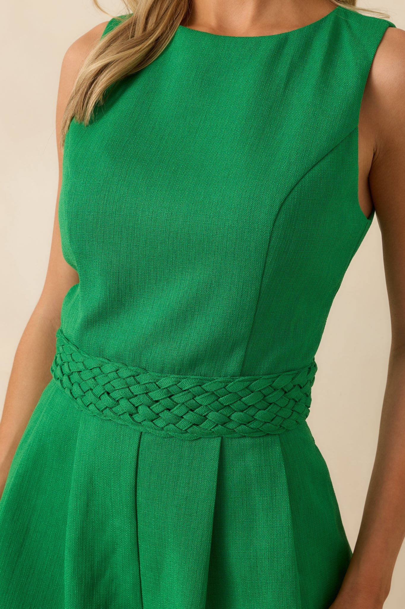 No Need To Explain Kelly Green Sleeveless Romper