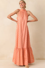 Prosperina Rebecca Multi Print Cotton Reversible Maxi Dress