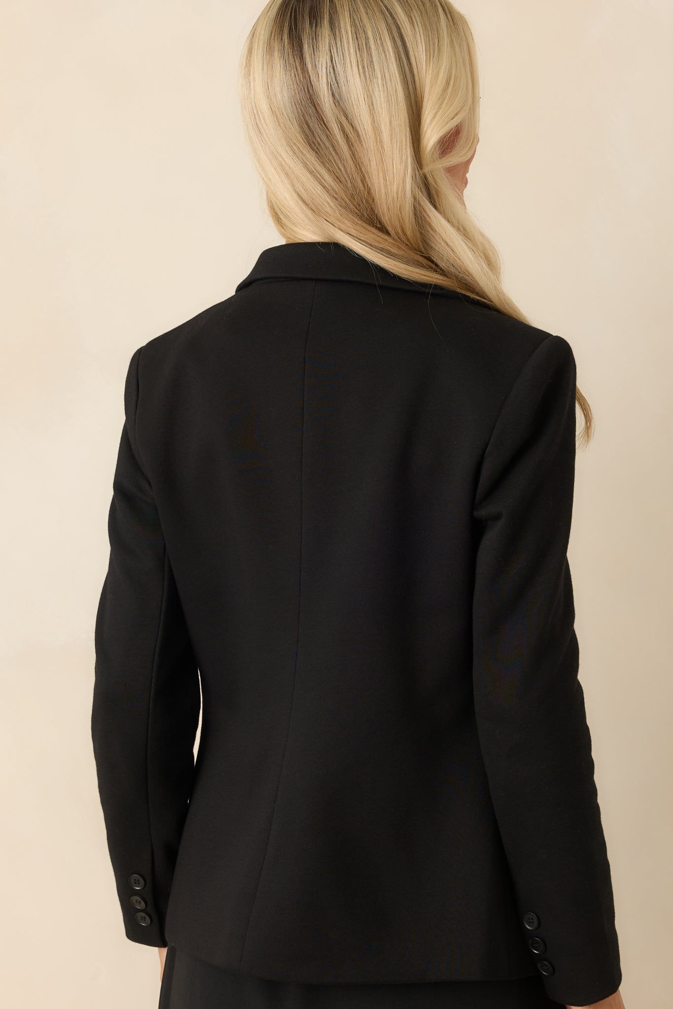 Hidden Reflections Black Blazer