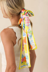 Prosperina Twillies Multi Citrus Print Scarf Tie