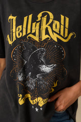 Jelly Roll Son Of A Sinner Black Cotton Merch Tee