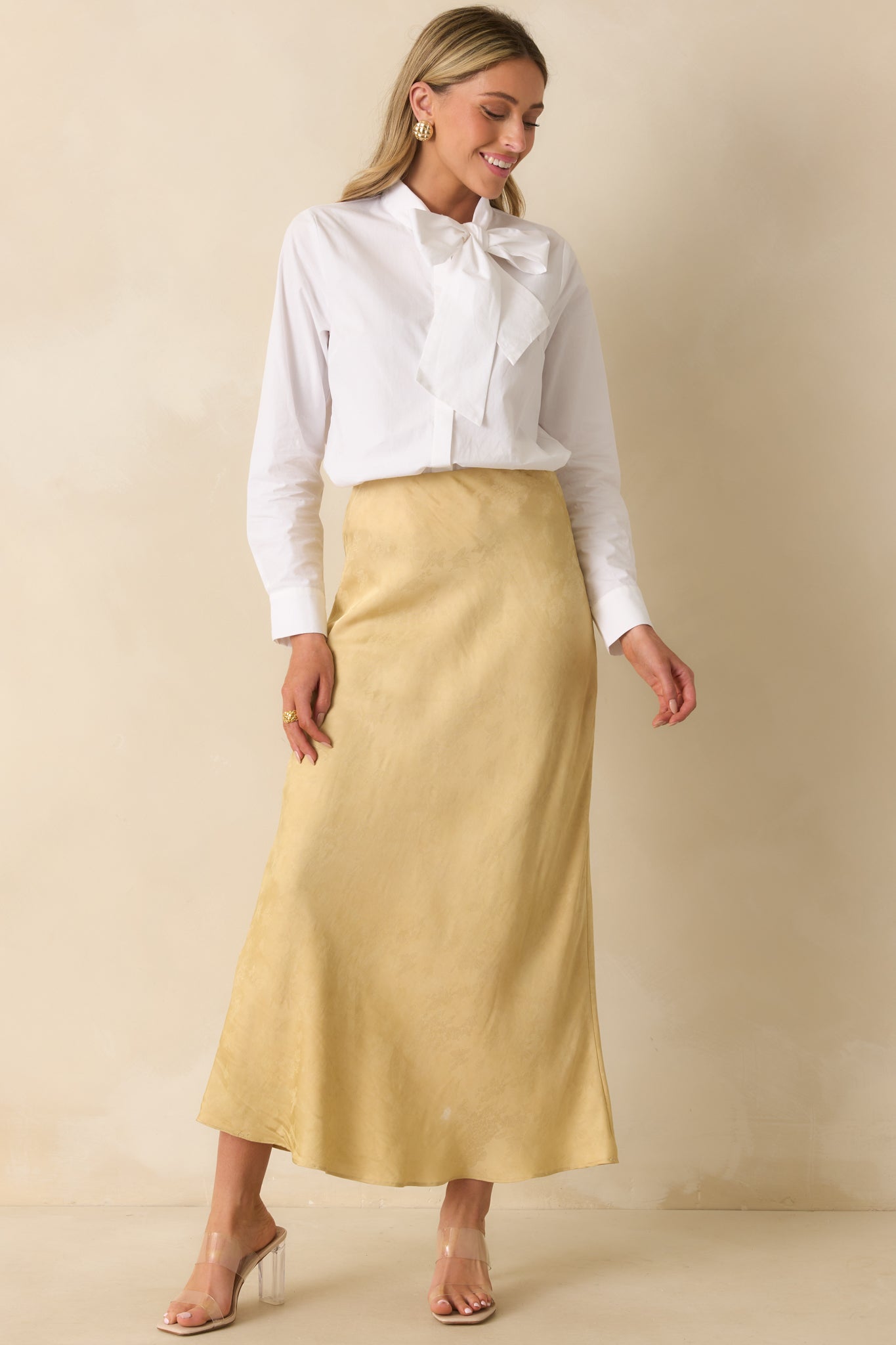 Prosperina Wilshire White Cotton Bow Top