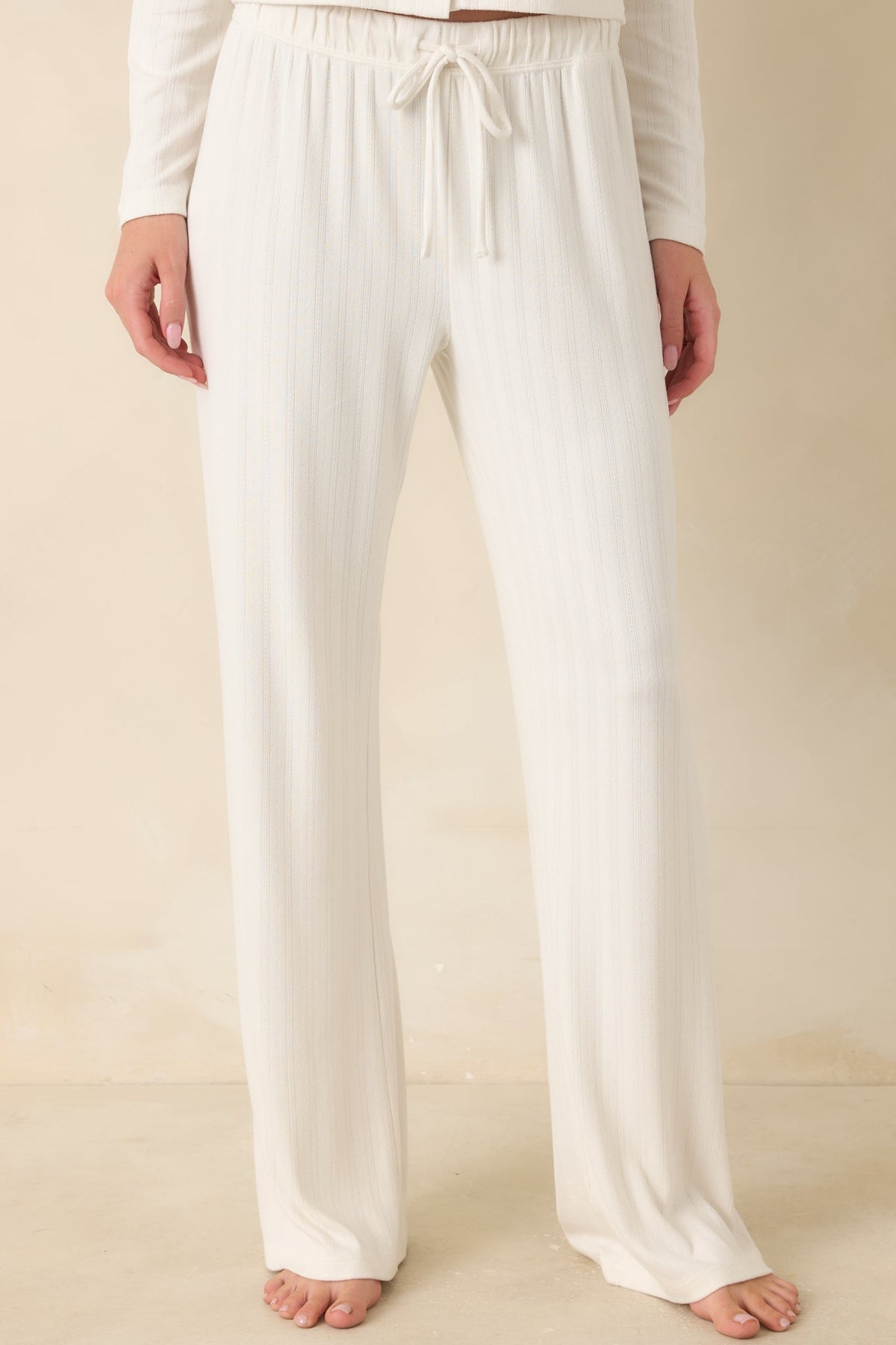 Z Supply Vanilla Ice Downhome Pointelle Pants