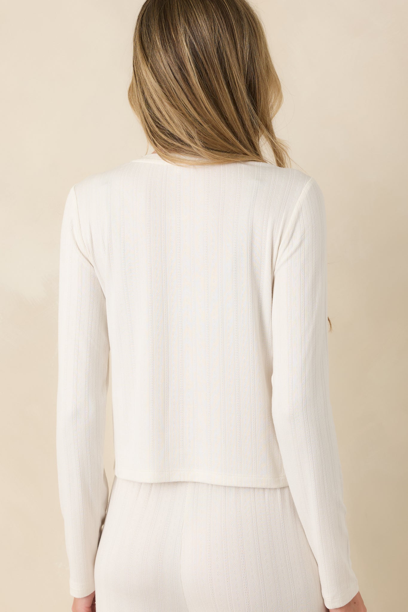 Z Supply Vanilla Ice Lovely Pointelle Top