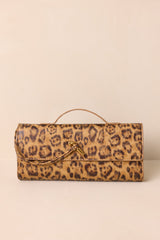 Midnight Sun Leopard Print Clutch