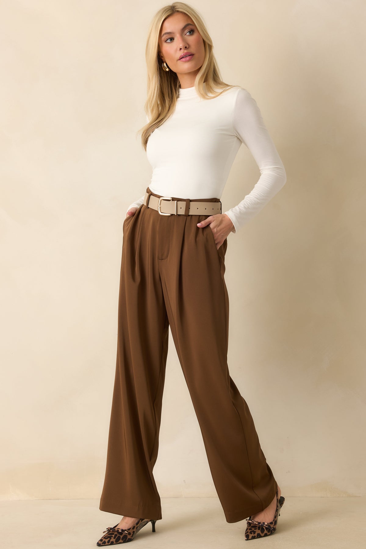 Come Back Around Ivory Mock Neck Bodysuit