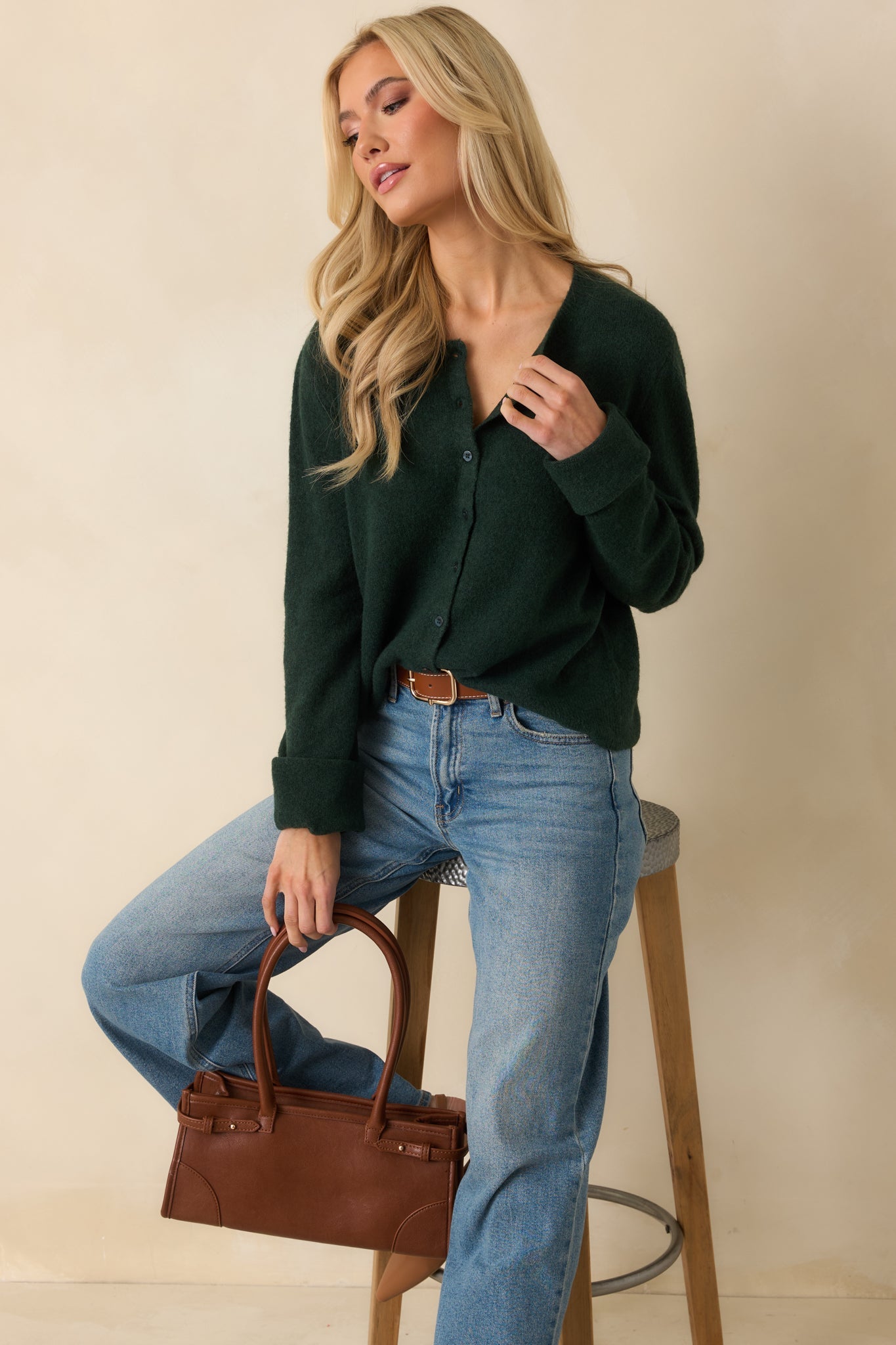 Z Supply Garland Green Medina Cozy Cardigan
