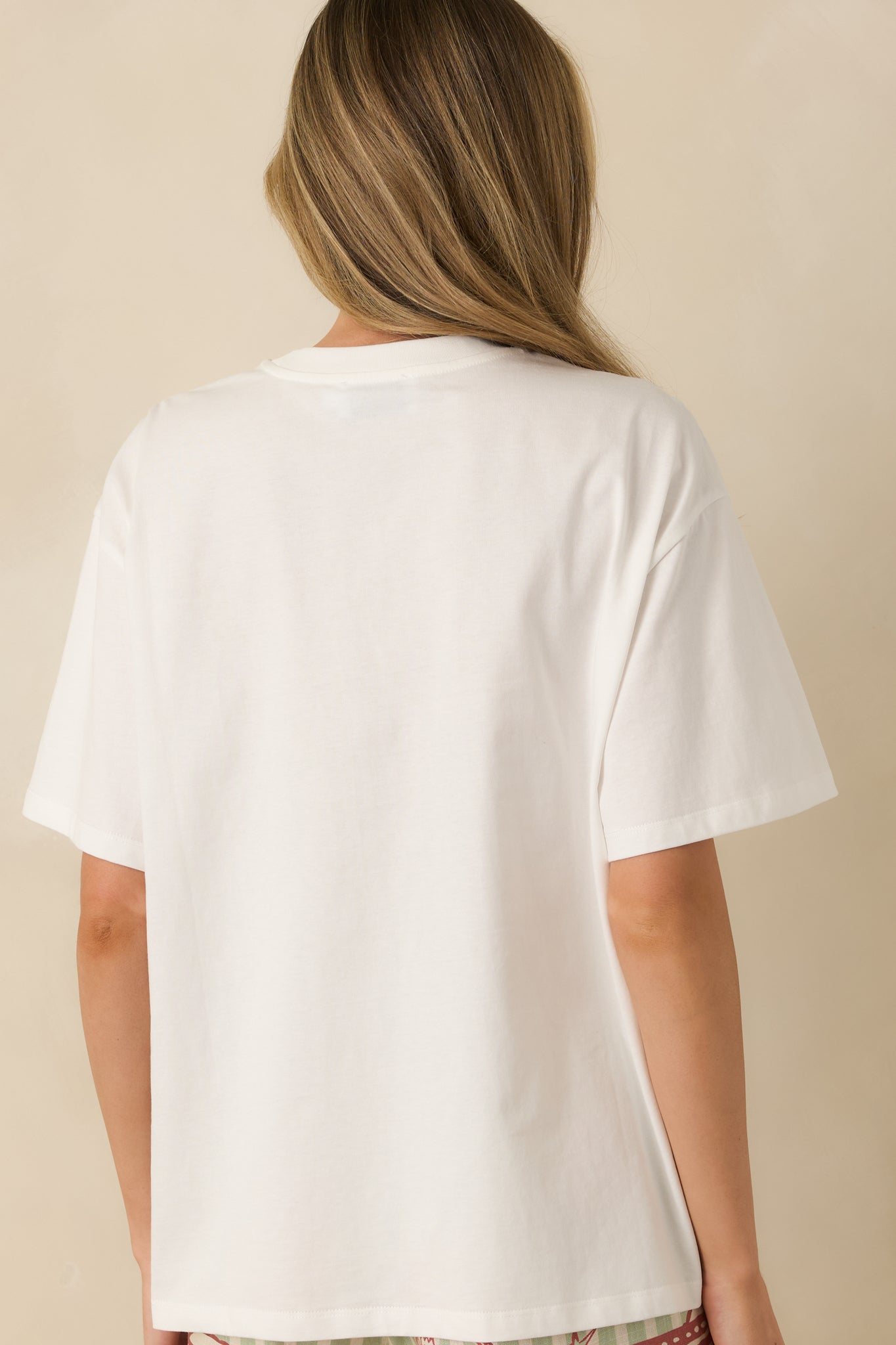 MINKPINK Soleil White Cotton Mermaid Print T-Shirt