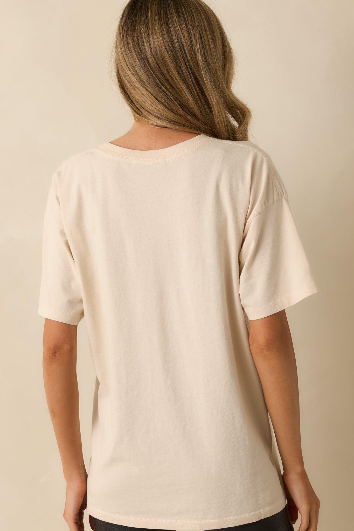 Bee Gees Ivory Cotton Spirts Having Flown Merch Tee