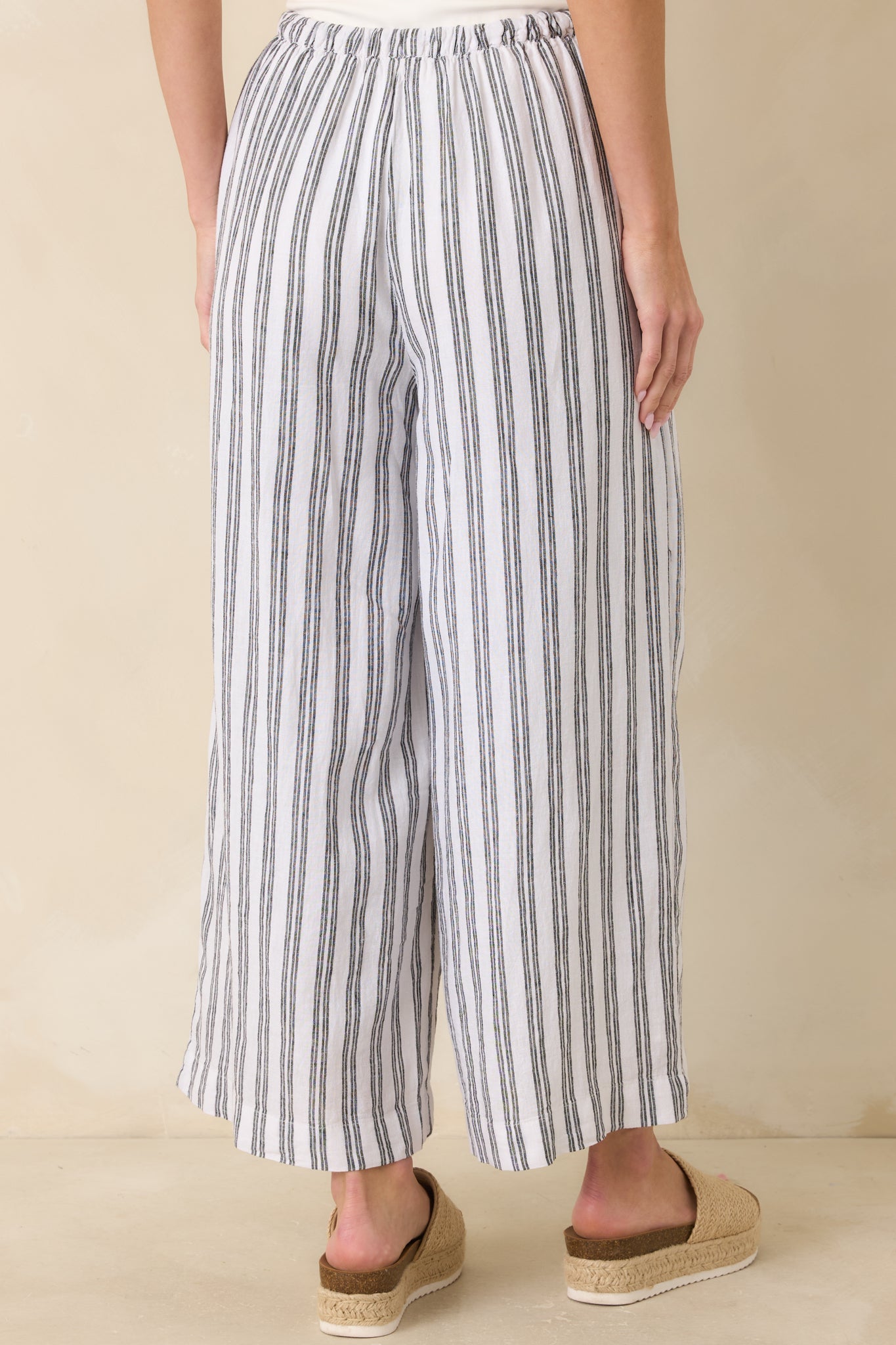 Z Supply The Perfect Black & White Stripe Pants