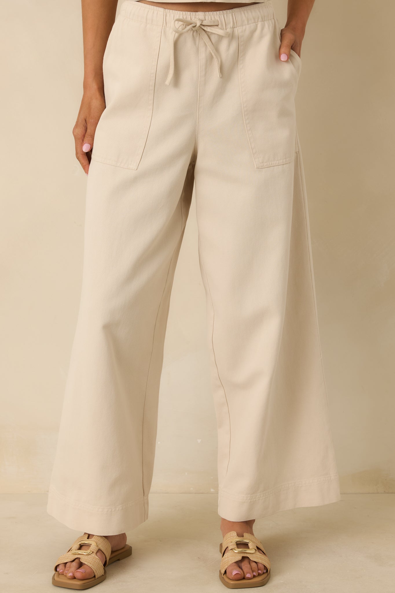 Z Supply Parchment Beige Daycation Pants