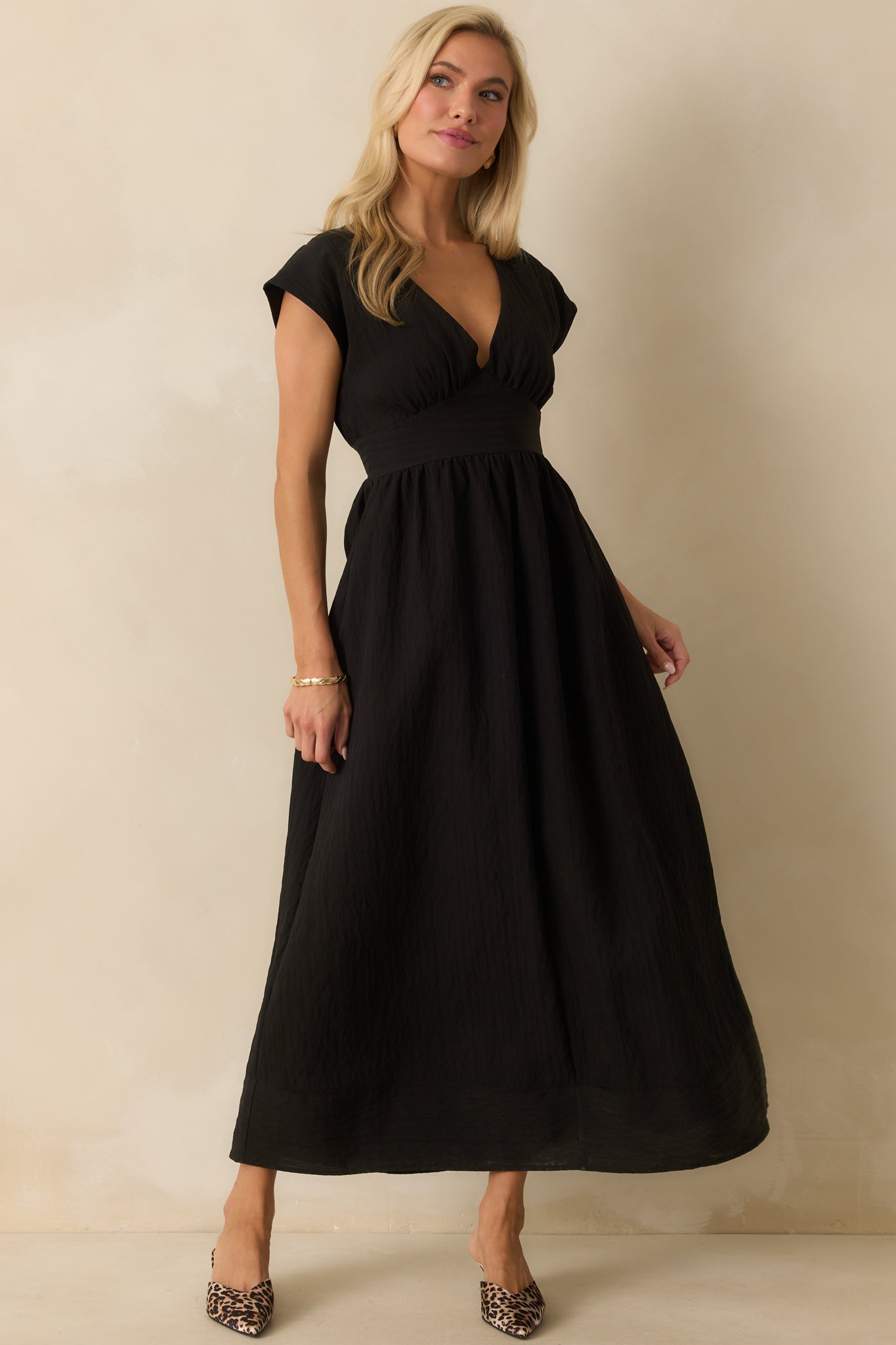 Staple The Label Black Marlow Midi Dress
