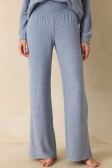 Z Supply Blue Velvet Dawn Smocked Pants