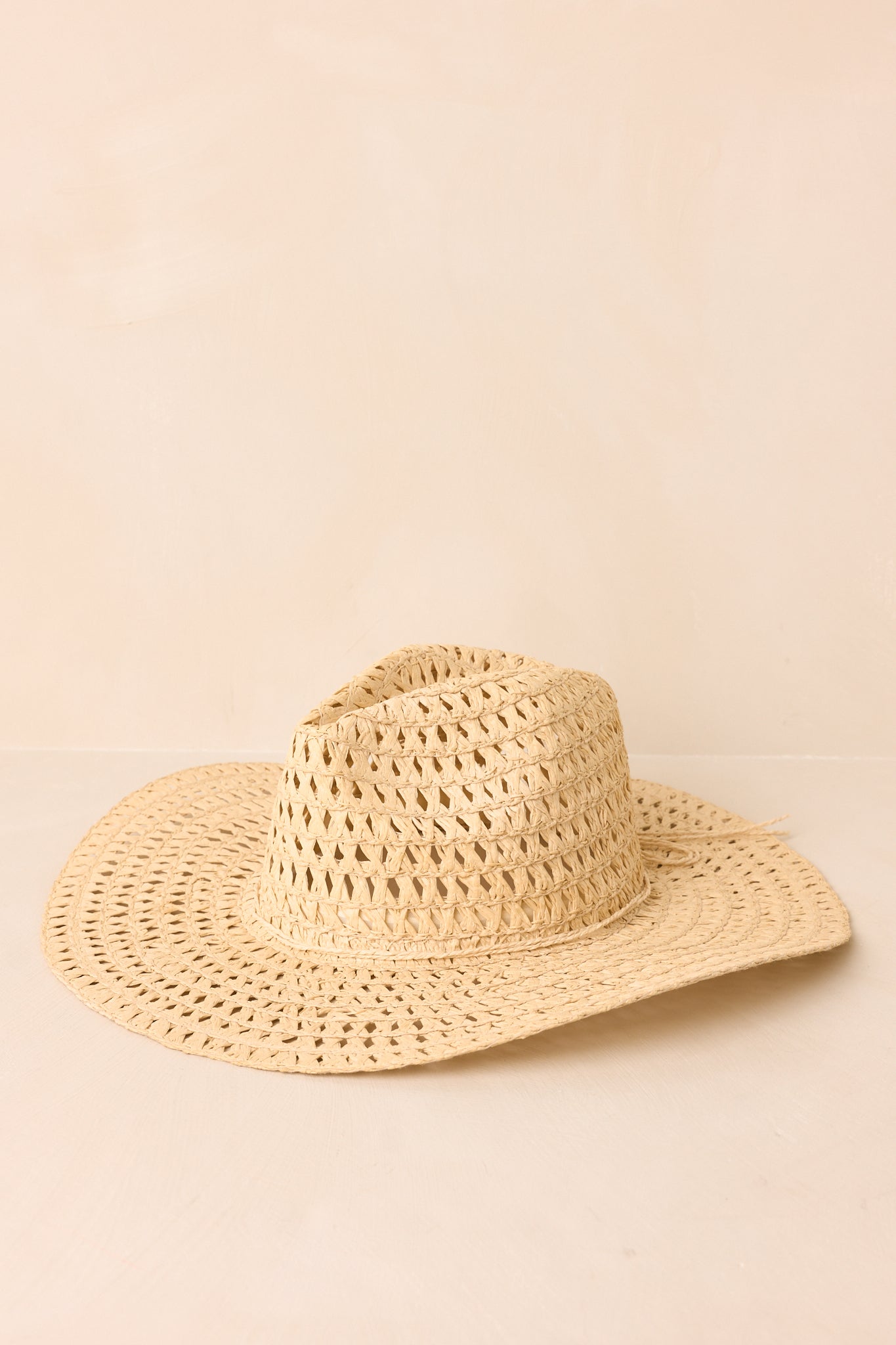 Not My First Rodeo Ivory Woven Cowboy Hat