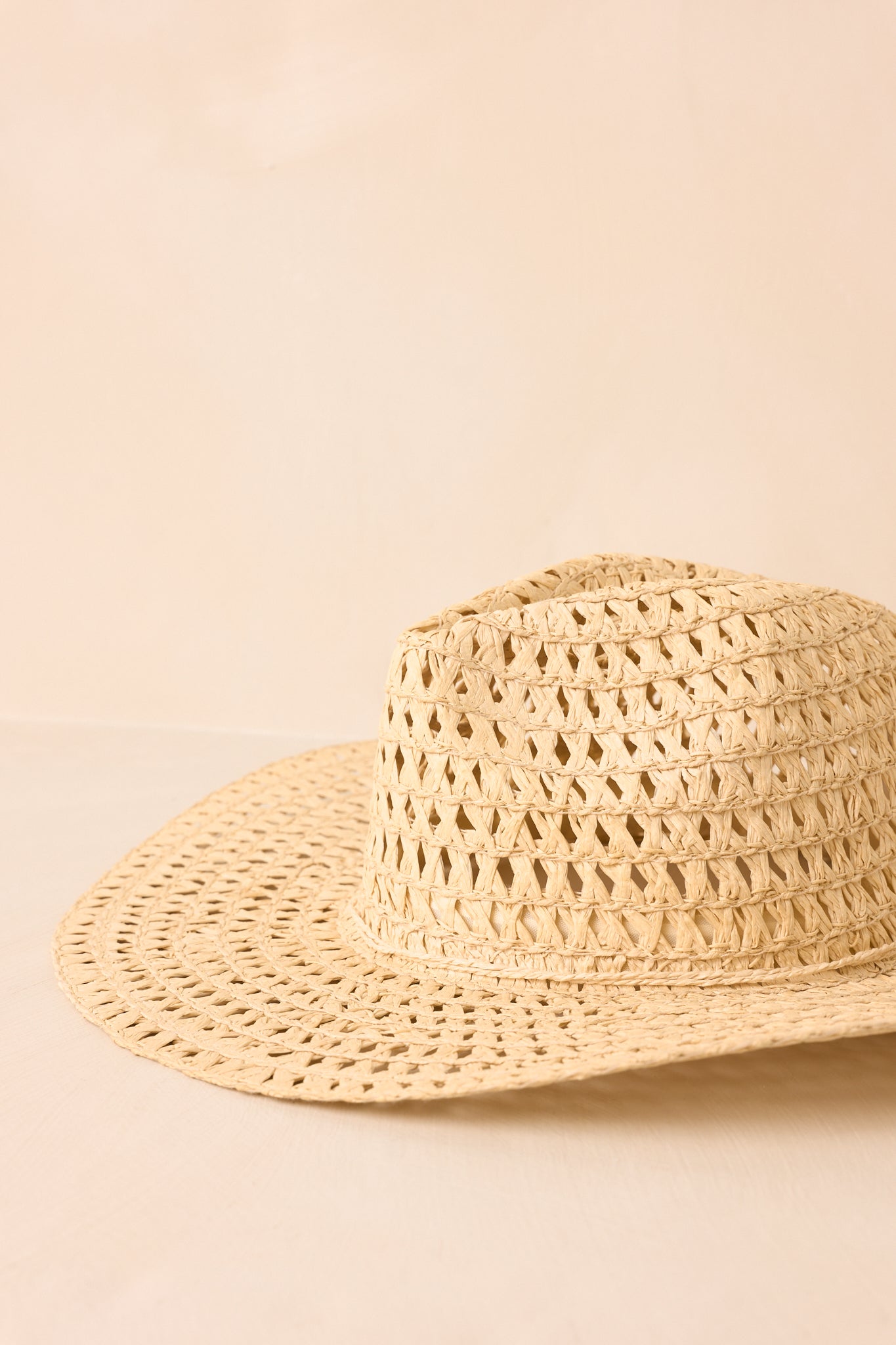Not My First Rodeo Ivory Woven Cowboy Hat