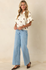 More Than Ever Light Wash Relaxed Straight Leg Jeans