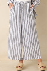 Z Supply The Perfect Black & White Stripe Pants