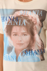 Shania Twain Ivory The Woman In Me Boyfriend Tee