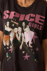 Spice Girls Doodles Black Cotton Merch Tee