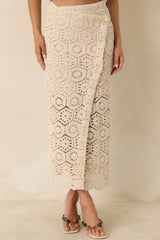 Z Supply Natural Raquel Lace Skirt