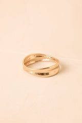 Shifting Shape Gold Sculptural Bangle Bracelet
