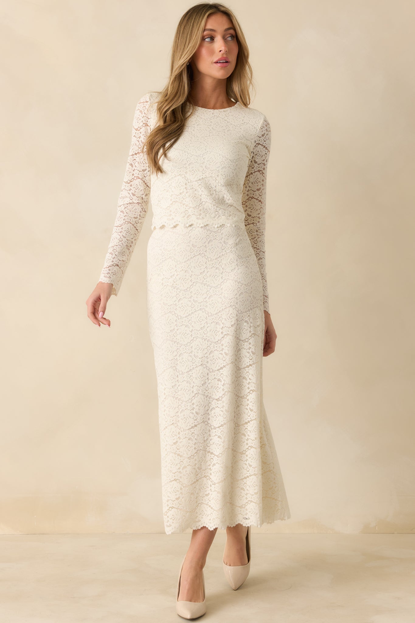 Z Supply Aurora Ivory Lace Top
