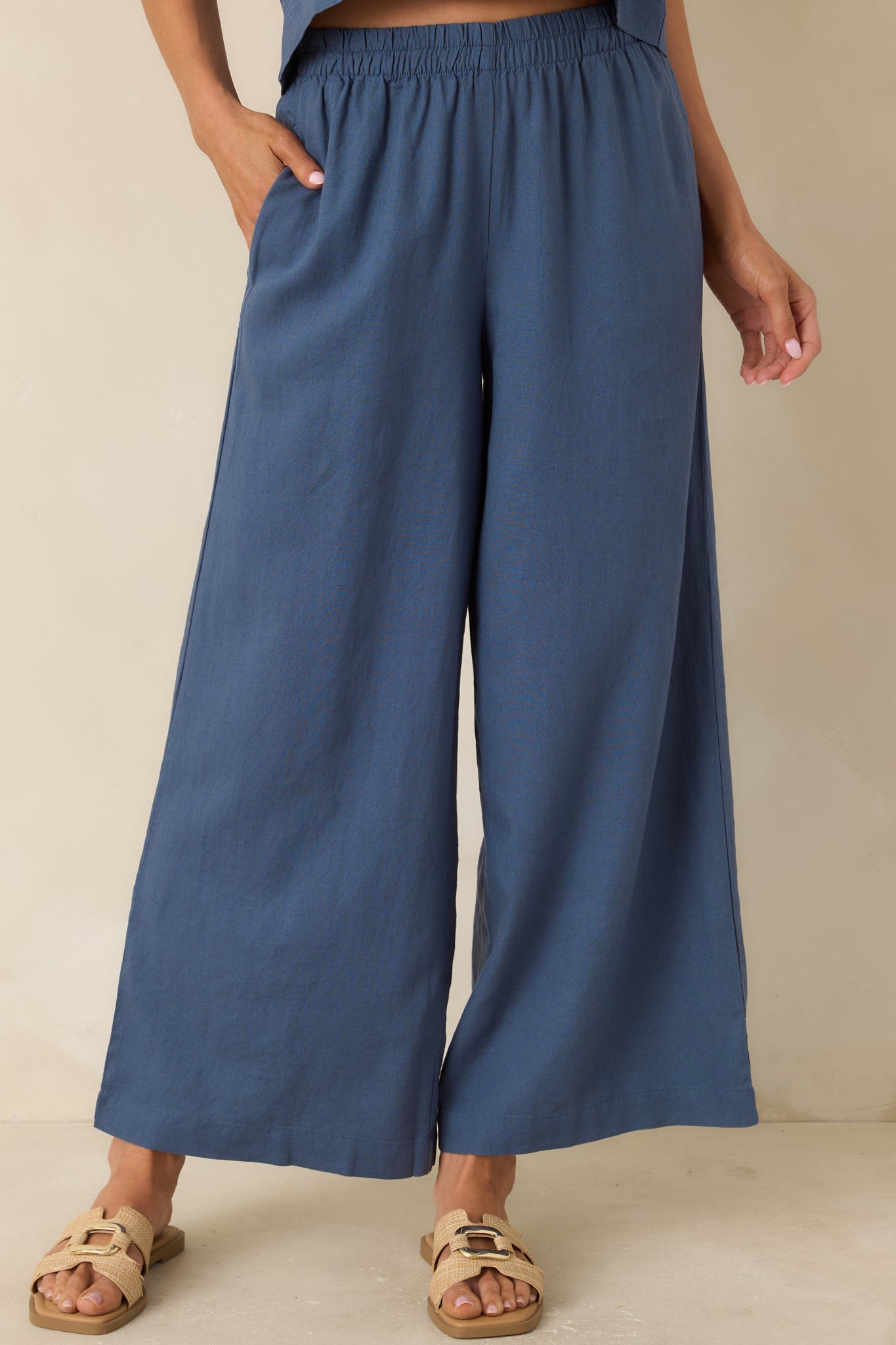 Z Supply Vintage Indigo Scout Linen Pants