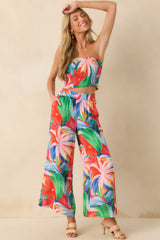 Z Supply Pink Multi Dante Villa Floral Pants