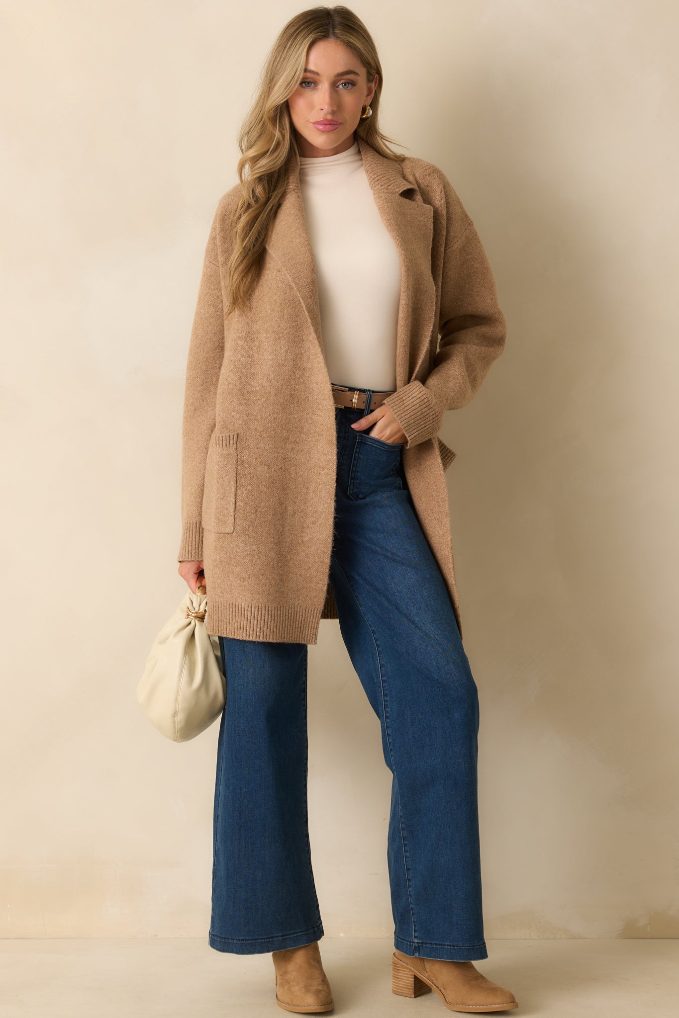 Meant For More Dark Wash Straight Leg High Waisted Jeans