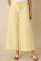 Z Supply Sunnyside Yellow Daycation Pants