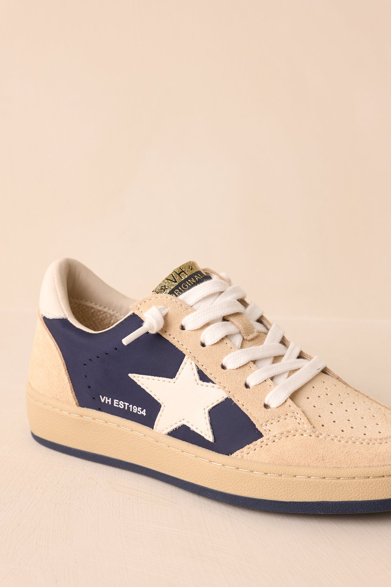 Vintage Havana Denisse Navy Suede Sneakers