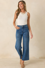 One Of Those Days Ivory Rib Knit Tank Top