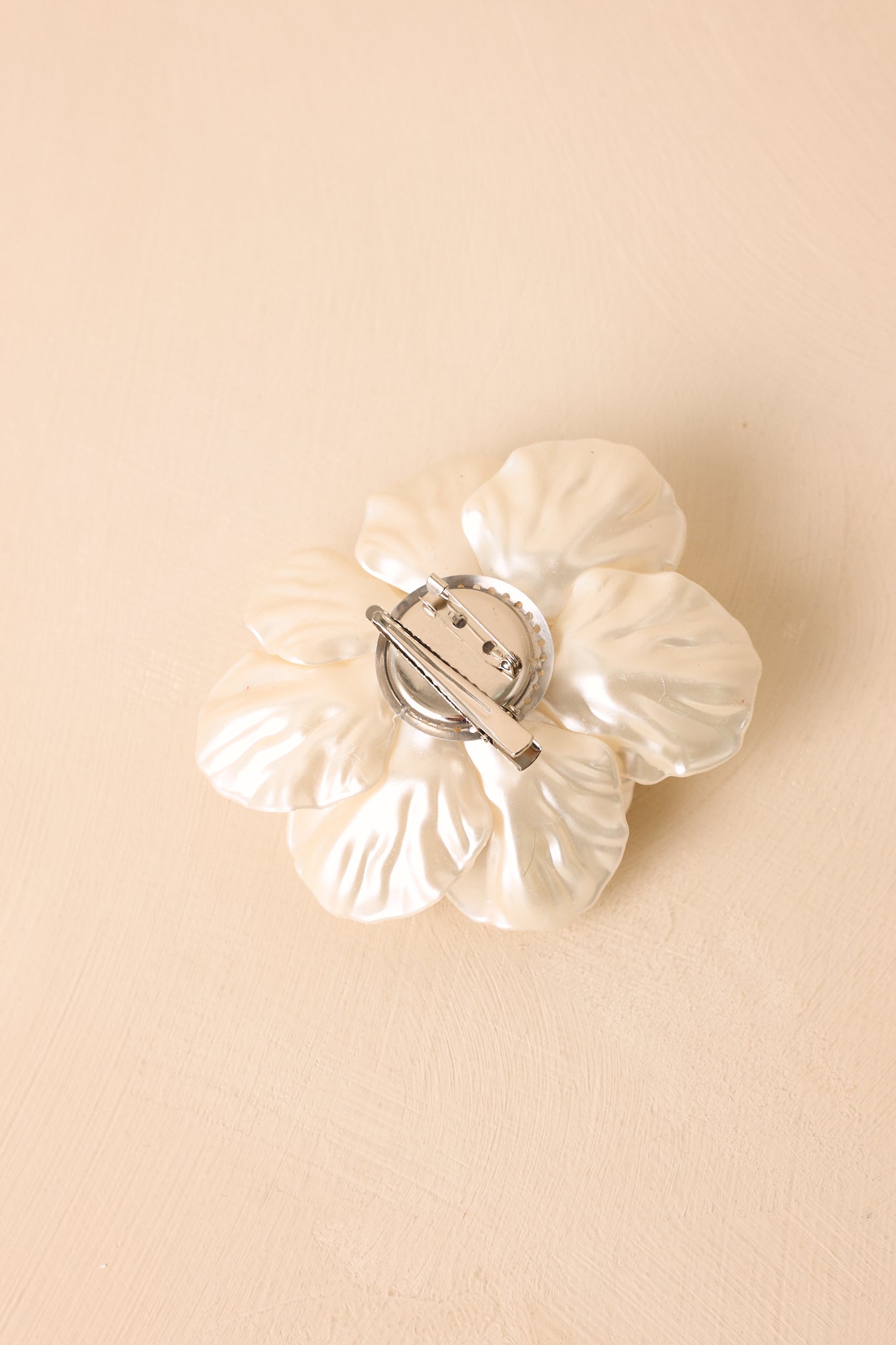 Statement in Bloom Ivory Pearl Floral Clip & Brooch