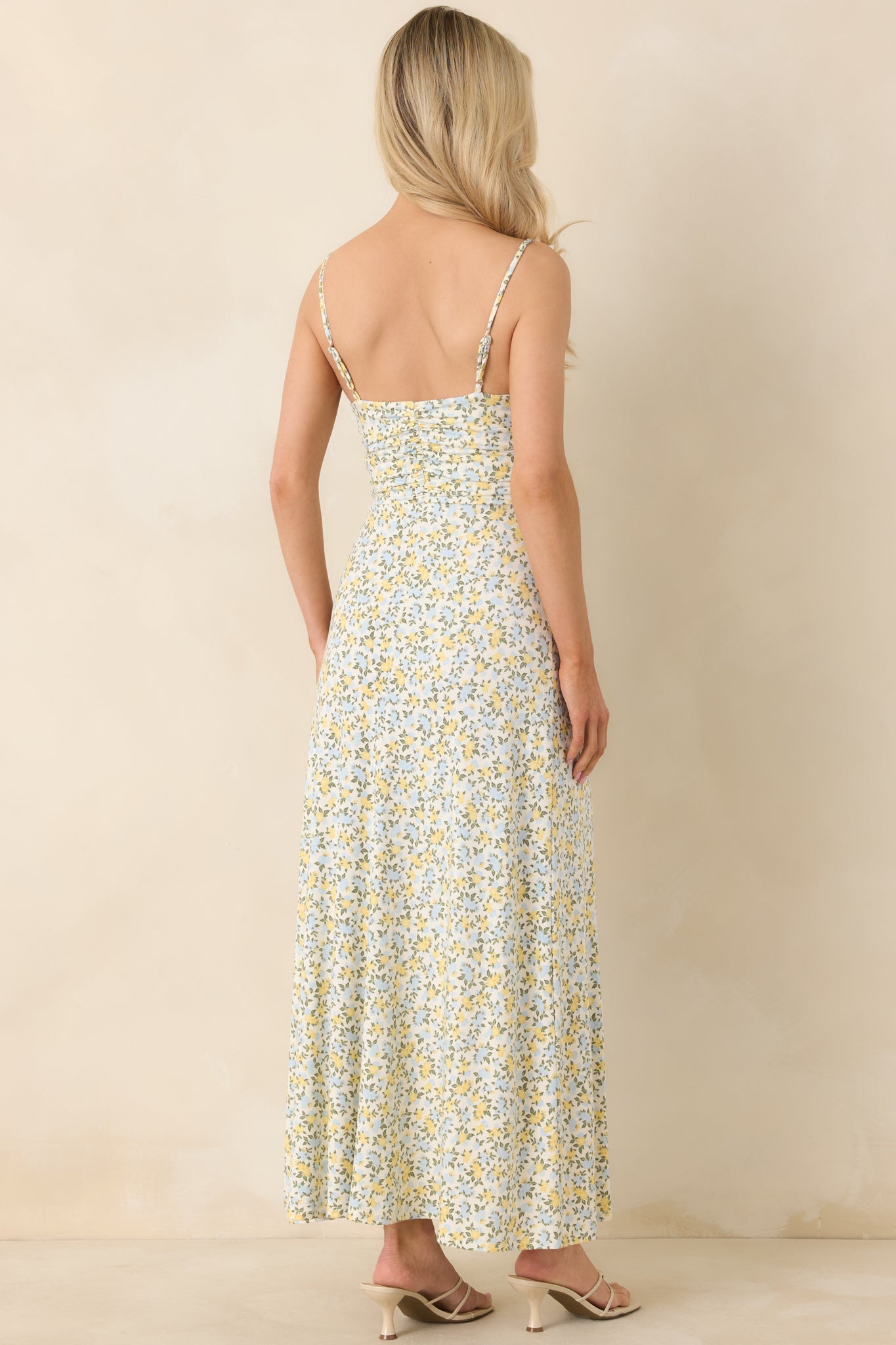 Z Supply Ivory Multi Faya Idra Ditsy Maxi Dress