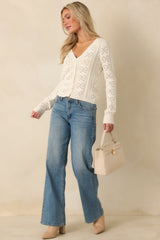 Z Supply Ivory Gema Cardigan