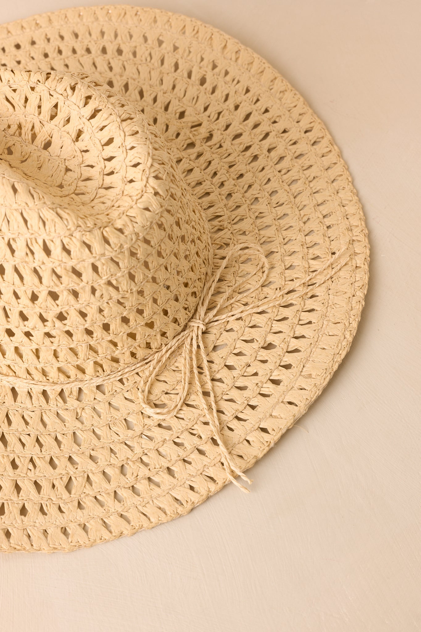 Not My First Rodeo Ivory Woven Cowboy Hat