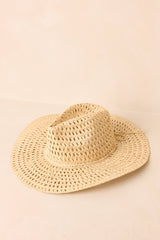 Not My First Rodeo Ivory Woven Cowboy Hat