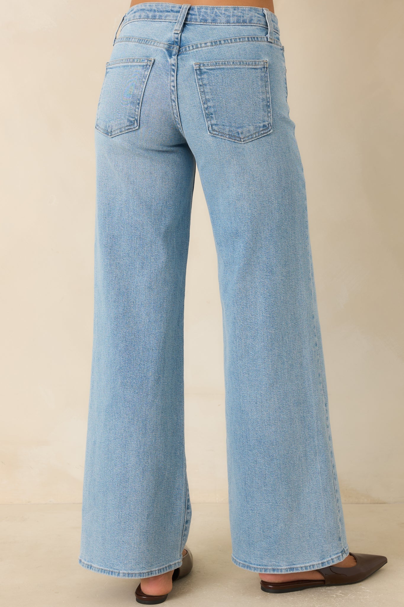 More Than Ever Light Wash Relaxed Straight Leg Jeans