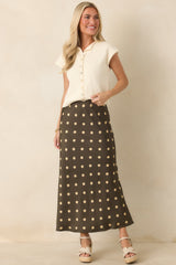 Let's Do This Ivory Sleeveless Button Front Top