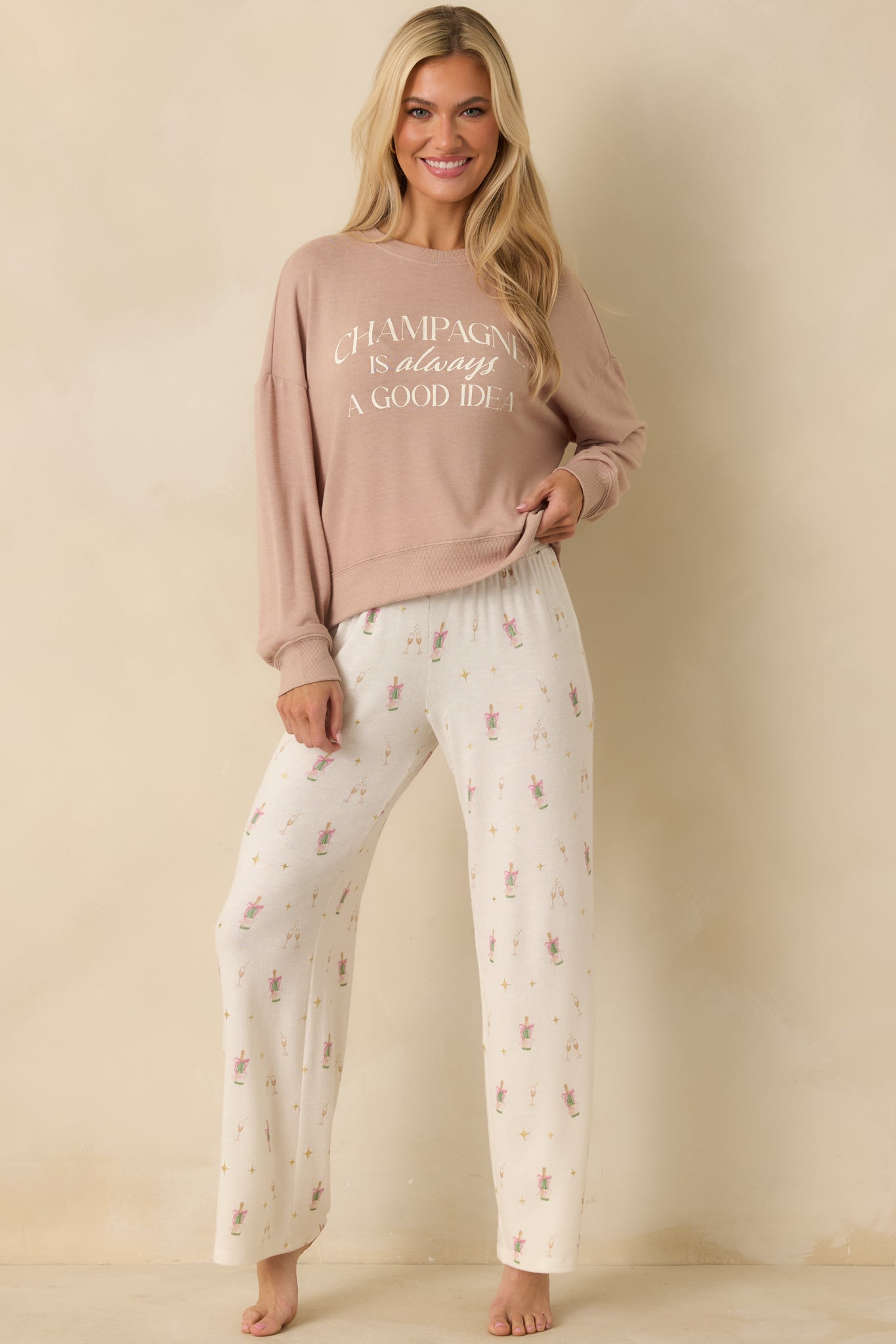 Z Supply Ivory Dawn Champs Pants