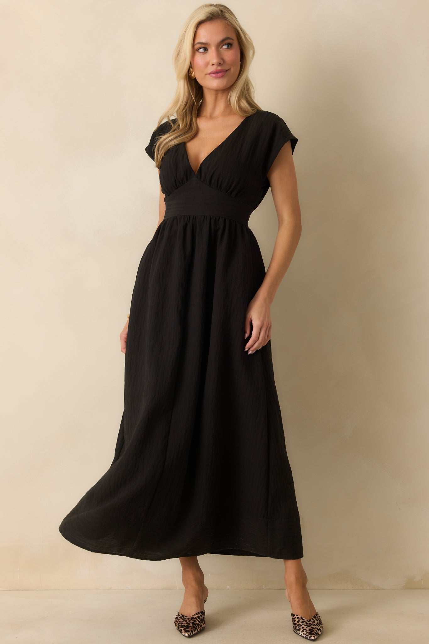 Staple The Label Black Marlow Midi Dress