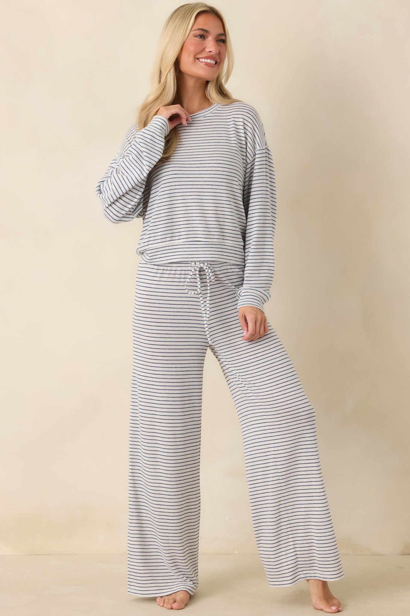 Z Supply Classic Navy Stripe Pant