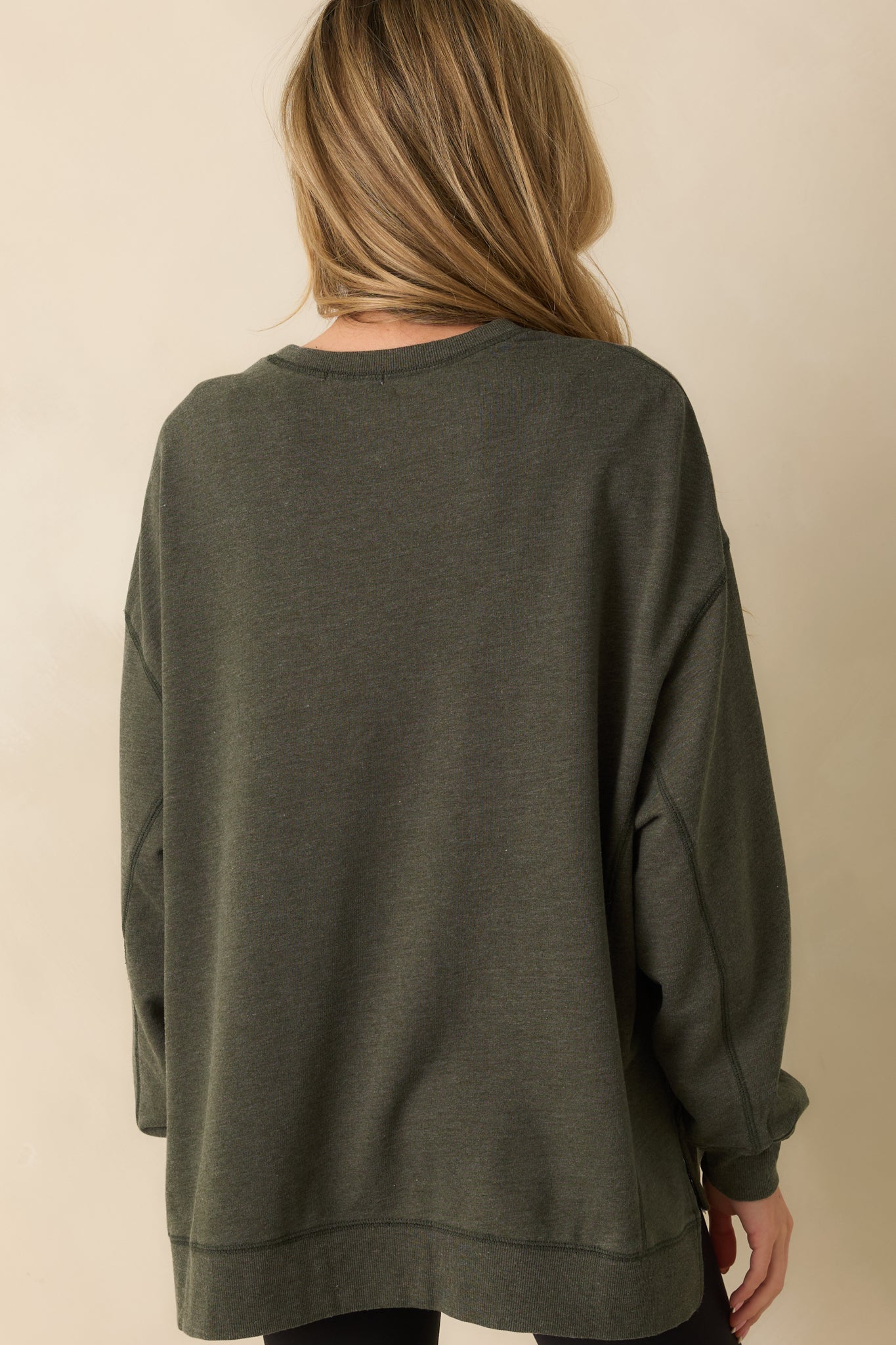 Z Supply Sage Green Modern Weekender Sweatshirt