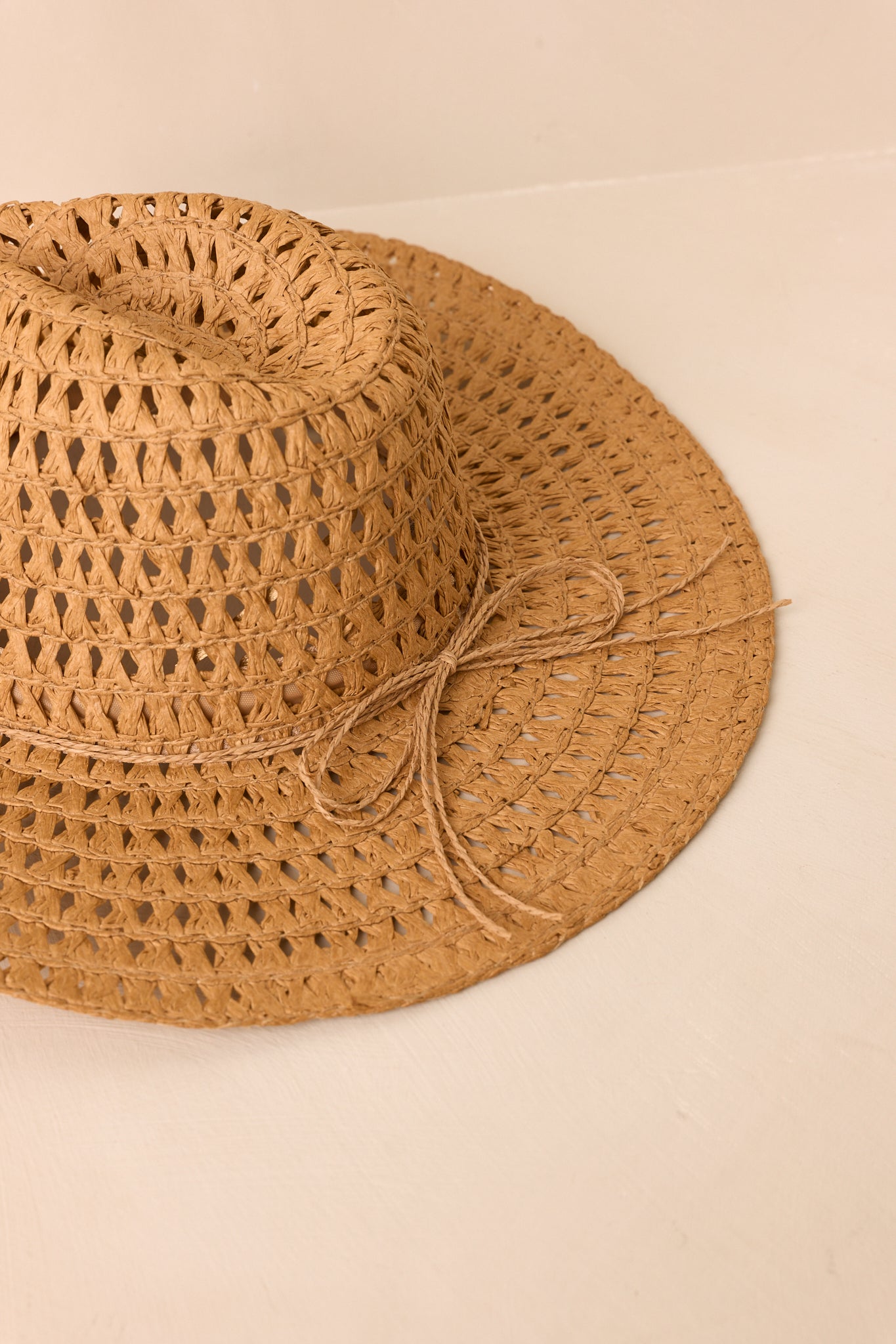 Not My First Rodeo Tan Woven Cowboy Hat