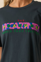 Paul McCartney Black Cotton World Tour 89-90 Merch Tee